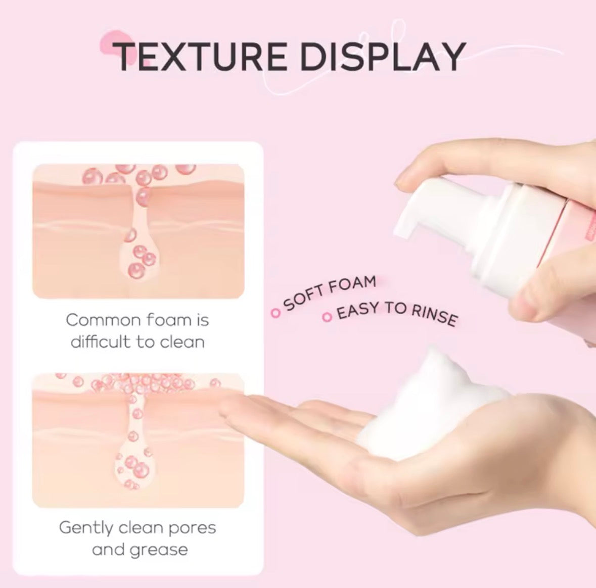 Japan Sakura Mousse Cleanser